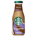 Starbucks Frappuccino Mocha chocolate flavoured iced coffee 250ml, imported from the UK