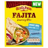 Old El Paso extra mild smoky BBQ fajita seasoning mix 35g, UK version