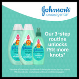 Johnson's No More Tangles Kids Shampoo 500ml, imported from the UK