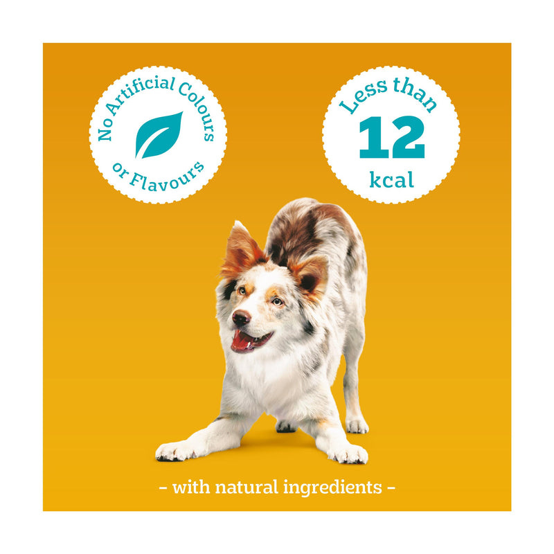 Pedigree dog treats Chicken & Duck Chewy Cubes 130g, UK version