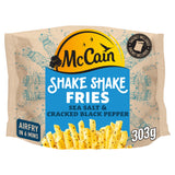 McCain Shake Shake Fries Sea Salt and Cracked Black Pepper 303g