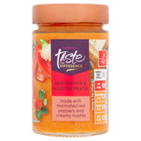 Sainsbury's red pepper ricotta pesto 190g (British brand)