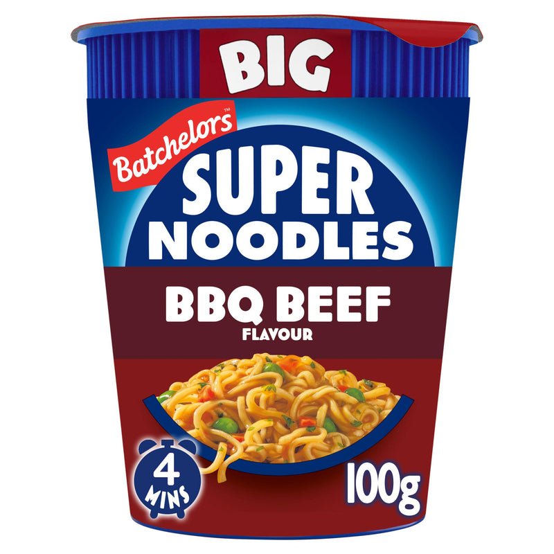 Batchelors Super Noodles BBQ Beef Flavour 100g - British product
