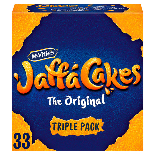 McVitie's Jaffa Cakes Original Triple Pack Biscuits x33