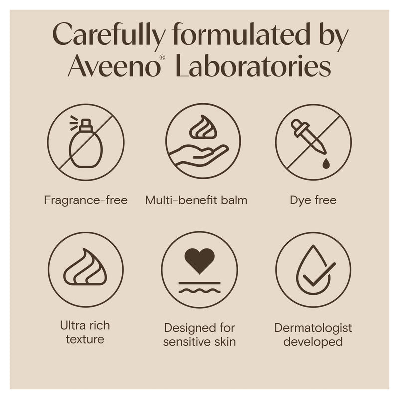 Aveeno oat moisturiser for dry skin 50ml (British brand)