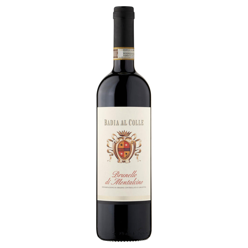 Badia Al Colle Brunello di Montalcino red wine 75cl, UK version