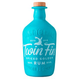 Twin Fin Spiced Golden Rum 70cl spirit bottle (British brand)