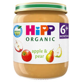 Sainsburys HiPP Organic Apple & Pear Baby Food 6+ Months 125g- Buy online at McGrocer