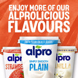 Alpro plain soya yoghurt alternative 500g (British brand)