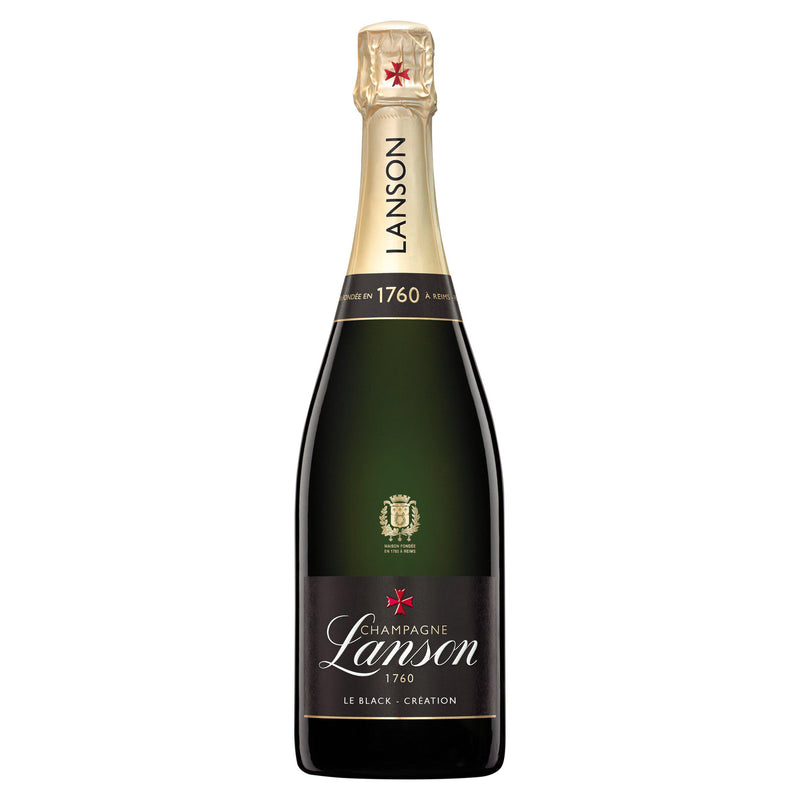 Lanson Le Black Création Champagne 75cl, imported from the UK