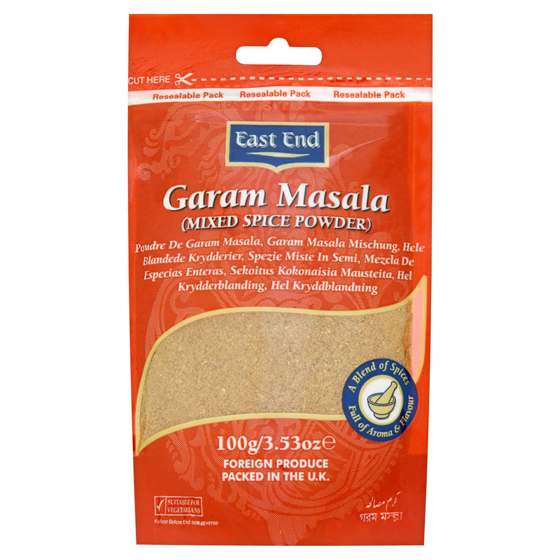 East End Ground Garam Masala Spice Mix 100g - British product