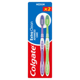Sainsburys Colgate Premier Clean Medium Toothbrush Pack x2- Buy online at McGrocer