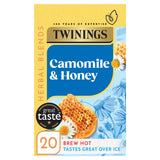 Sainsburys Twinings Camomile & Honey Herbal Infusion Tea Bags, 20 Tea Bags- Buy online at McGrocer