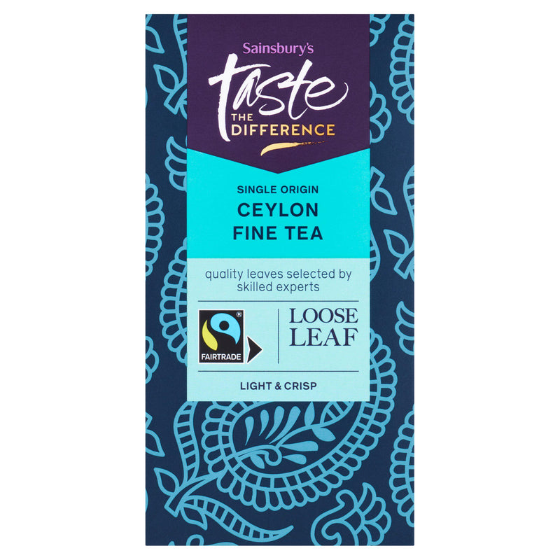 Sainsbury's Taste the Difference Ceylon loose tea 125g, UK version
