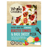 Whole Creations pizza roasted tomato basil sheese 275g, imported from the UK