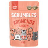 Scrumbles Krunchies cat treats 60g, UK version