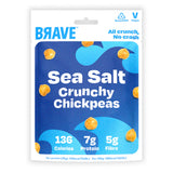 Brave Roasted Chickpeas Sea Salt 35g - British product