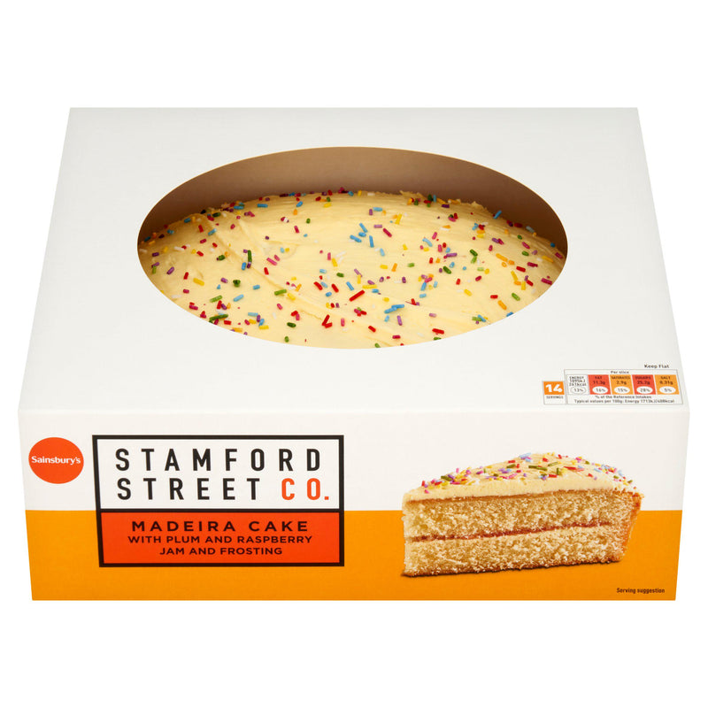 Stamford Street Co. Madeira birthday cake 895g - British product