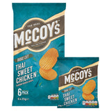 McCoy's Thai Sweet Chicken crisps multipack, British brand
