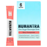 Sainsburys Humantra Berry Pomegranate Zero Sugar Electrolyte Drink Sachets 6 x 3.6g- Buy online at McGrocer