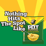 Pot Noodle instant chicken and mushroom noodles block 112g, UK version