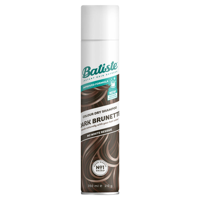 Batiste Dark Hair Colour Dry Shampoo 350ml - British product