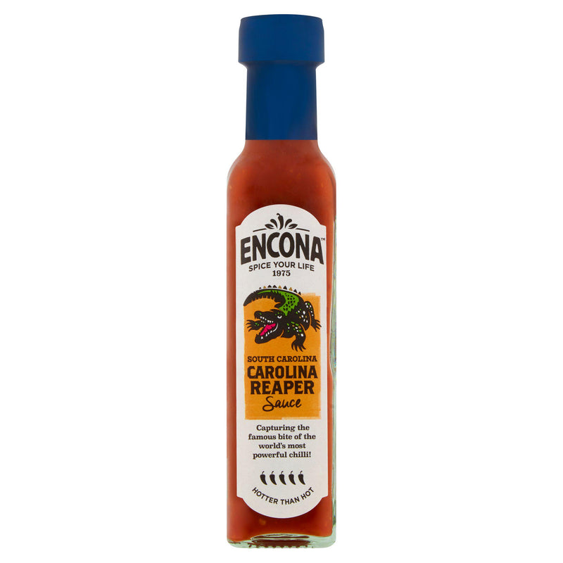 Encona Carolina Reaper chilli sauce 142ml, imported from the UK