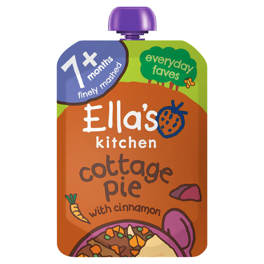 Ella's Kitchen Organic Cottage Pie Baby Food Pouch 7+ Months 130g GOODS Sainsburys   