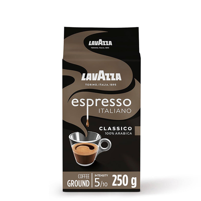 Lavazza Caffe Espresso ground coffee 250g, UK version