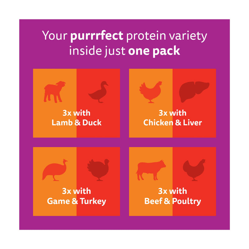 Whiskas Duo Meaty Combos in Jelly cat food 12 x 85g - British product