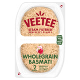 Veetee wholegrain basmati rice 2 x 130g packs (British brand)