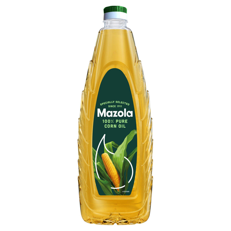 Mazola pure corn oil 1L bottle, imported from the UK