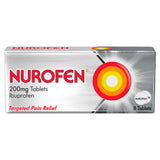 Nurofen 200mg ibuprofen tablets pack of 8, imported from the UK