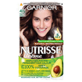 Garnier Nutrisse 4.5 Medium Dark Brown permanent hair dye (British brand)