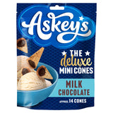Askeys deluxe mini cones milk chocolate 70g - British product