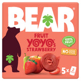 BEAR fruit rolls strawberry multipack 5x20g, UK version