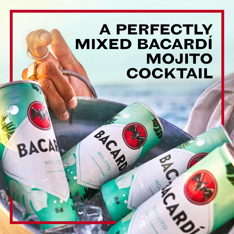 Bacardi Mojito premix cocktail 25cl - British product