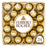 Sainsburys Ferrero Rocher Milk Chocolate Pralines Gift Box 24 Pieces 300g- Buy online at McGrocer