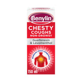Benylin chesty cough non drowsy syrup 150ml, imported from the UK