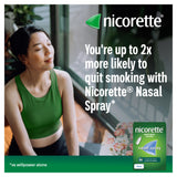 Nicorette nasal spray 10ml smoking cessation aid, UK version