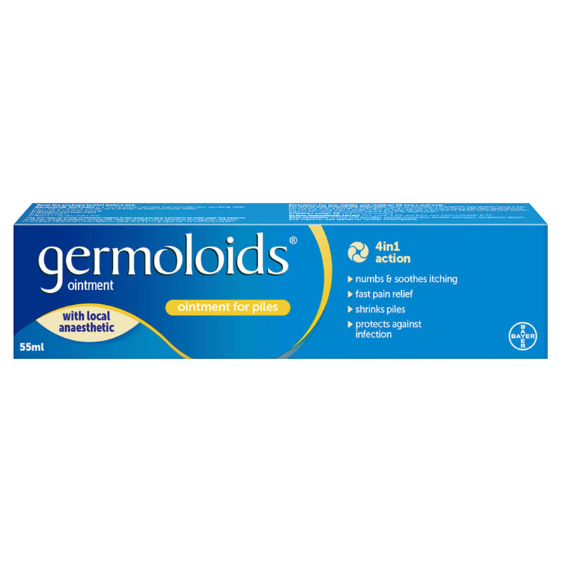 Germoloids haemorrhoids ointment 55ml - British product