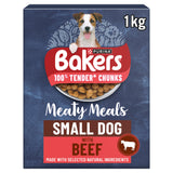 Bakers Meaty Meals small dog dry dog food 1kg, imported from the UK