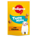 Sainsburys Pedigree Tasty Minis Puppy Dog Treats Chicken Chewy Cubes 125g- Buy online at McGrocer