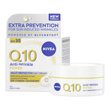 Sainsburys Nivea Q10 Anti Wrinkle Power Day Cream Moisturiser SPF30 50ml- Buy online at McGrocer