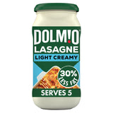 Sainsburys Dolmio Lasagne Light Creamy White Pasta Sauce 440g- Buy online at McGrocer
