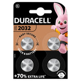 Sainsburys Duracell CR2032 Lithium Coin Battery 3V Pack of 4- Buy online at McGrocer
