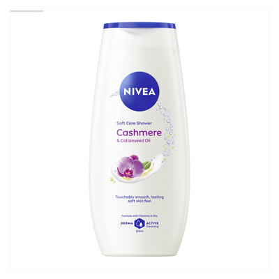 Sainsburys Nivea Cashmere & Cotton Seed Oil Shower Cream 250ml- Buy online at McGrocer