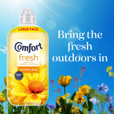Comfort Fresh fabric conditioner Sunshiny Days 1.56L, UK version