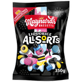 Maynards Bassetts Liquorice Allsorts sweets 350g (British brand)