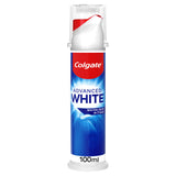 Sainsburys Colgate Advanced White Teeth Whitening Toothpaste Pump 100ml- Buy online at McGrocer